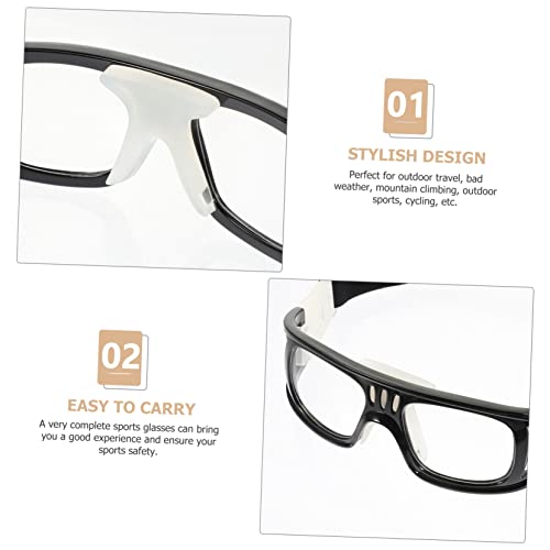 GLEAVI Outdoor Sports Eye for Mens Fashion Outdoor Sports Gear Silicone Safety Goggles Basketball Dribbling Sports Accessories Man PC