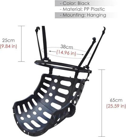 Shootaround Basketball Hoop Return Attachment, Basketball Net Catcher Ball Return for Shooting Practice, Portable Hanging Basketball Training Equipment