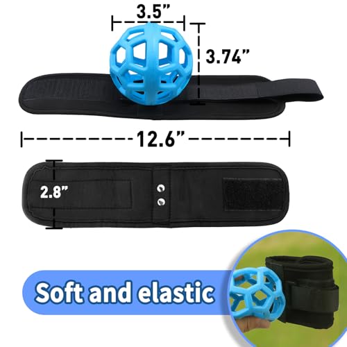 THE GOLFER STORE Smart Ball Golf Training Aid Golf Swing Trainer Ball, Practical Training Aid for Golf, Intelligent Ball for Beginner Posture Training, Golf Wrist Strap Training Ball