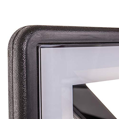 Silverback Junior Youth 33" Basketball Hoop with Lock ‘n Rock Mounting Technology Mounts to Round and Vertical Poles, Black (B8410W)