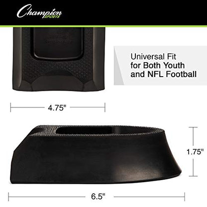 Champion Sports Football Kicking Tee – Heavy-Duty Kickoff Tee in Multiple Styles & Sizes