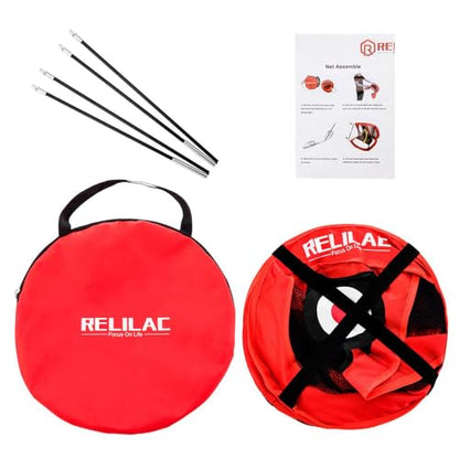 RELILAC Pop Up Golf Chipping Net - Indoor/Outdoor Golfing Target Accessories for Backyard Accuracy and Swing Practice - Gifts for Men, Dad, Husband, Women, Kid, Golfers