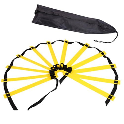 Agility Speed Ladder Soccer Ball Football Flexibility Training and Carry Bag for Kids Adults Sport Equipment Set Football Exercise