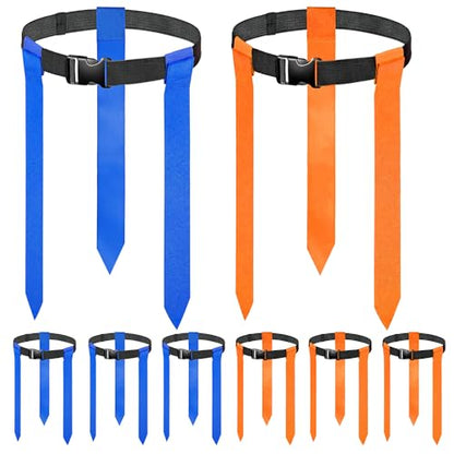 Flag Football Belts, 6/14 Players Game Kit with flags for Youth and Adults Indoor & Outdoor Training Equipment