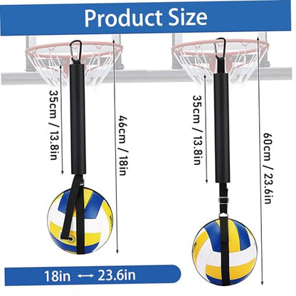 Volleyball Hitting Trainer Volleyball Spike Trainer Nylon Hitting with Adjustable Straps Reusable Practice Equipment for Training