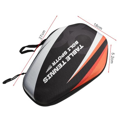 Double Padded Table Tennis Racket Bag Paddle Case, Table Tennis Case Racket Cover Helps Protect The Table Tennis Rubber And Racket, Table Tennis Organizer - color: PB005-C model