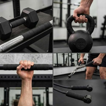 2 Rolls Magsaddle Gun Grip Tape, Non-Reflective, No Residue Goon Grip Tactical Tape for Pistol, Handgun, Rifle, Sports, Tool, Pull Up Bars, Handles, Bats, Rackets, Gym Equipment, Handrails - color: Black