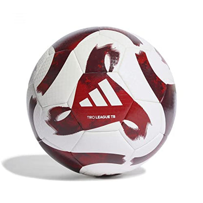 Adidas Tiro League Thermally Bonded Ball - color: WHITE/TMCOBR/TMCORD