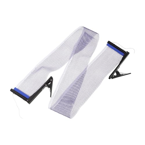 Table Tennis Net with Rack Portable Easy-Setup Replacement Net for for Family Fun and Practice Includes Durable Design for Enhanced Visibility
