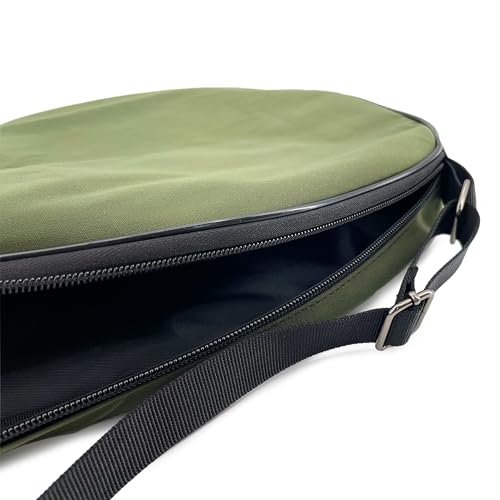 Single Tennis Racket Cover Lightweight Padded Tennis Racquet Bag - color: Army Green, size: Large