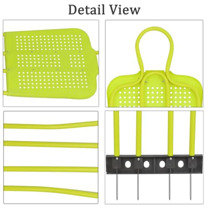 Free Kick Mannequin Soccer, 3 Pcs 68.9 inch Soccer Training Equipment Wall, Durable PVC Soccer Defender Dummy with Carry Bag - color: Fluorescent Green