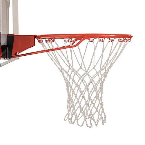 Silverback Standard Breakaway Rim with Nylon Net Compatible with Silverback and Goaliath Portable Basketball Hoops