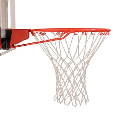 Silverback Standard Breakaway Rim with Nylon Net Compatible with Silverback and Goaliath Portable Basketball Hoops