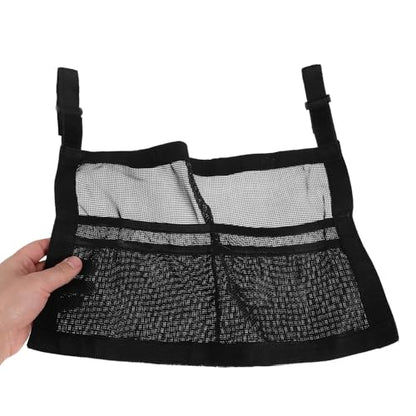Mesh Ping Pong Paddle Holder - Hanging Table Tennis Equipment Mesh Storage Bag for Rackets and Balls - Easy to Install for Social Events, Summer Camps