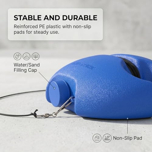 Tennis Trainer, Tennis Practice, Tennis Ball Practice, Tennis Ball on String for Practice, Self Tennis Practice, for Beginners - color: Blue