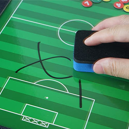 VolksRose Replacement Magnets for Coach Board, Player Magnets and Dry Erase Marker Pen for Soccer Basketball Coaching Board, Tactics Strategy Board Coaches Clipboard Accessories