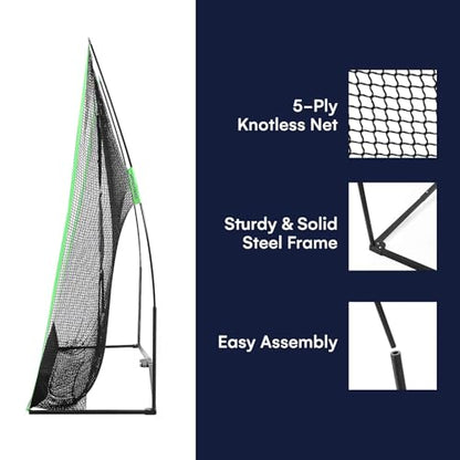 for Backyard Driving, Golf Practice Net, Dual-Turf Golf Mat, Chipping Target & Carry Bag