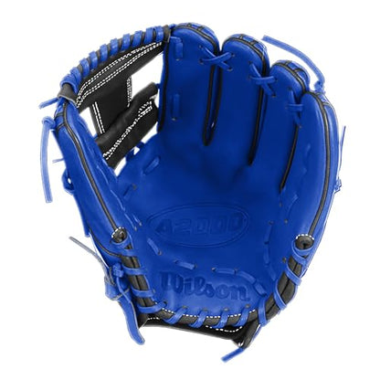 Wilson A2000 1786 Baseball Glove, Right Hand Throw, Infield Series - Exclusive Edition - color: Royal Blue/Black