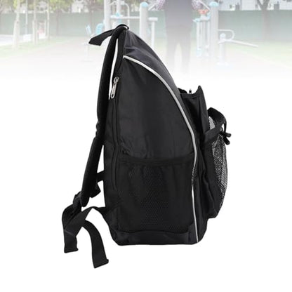 Sorandy 35L Large Capacity Backpack, Oxford Fabric Sports Bag, Fence Hook Bag with Secure Carry, Ideal for Balls, Rackets, Water Bottle, Shoes & Outdoor Activities