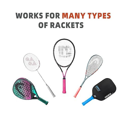 10pcs Tennis Grip Tape - Tennis Overgrip for Tennis Racquet - Tennis Racket Grip Tape - Pickleball Paddle Grip Tape - color: Peach-Orange