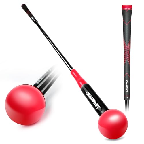 CHAMPKEY Golf Swing Trainer - Tempo & Flexibility Training Aids Warm-Up Stick Ideal for Golf Indoor & Outdoor Practice - size: 40"