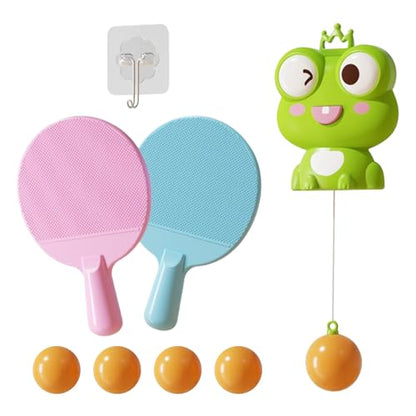 Hanging Table Tennis Trainer, with Easy Setup, 13.5x20cm, Table Tennis Trainer Set, Hangable Door Pong Game, Fun and Active Exercise, for Workout, Exercise, Adults, Kids