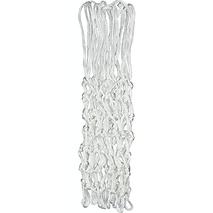 Heavy Duty Basketball Net Replacement All Weather Anti Whip White Color Fits Standard Indoor or Outdoor 12 Loops Rim