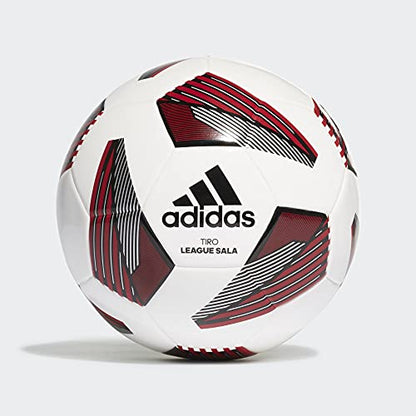 adidas Tiro Soccer Ball - color: White/Black/Silver Met., size: 3