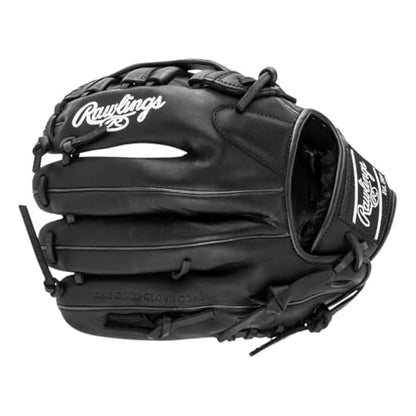 Rawlings Gamer Contour Series Utility Baseball Glove | Youth | Travel | Infield | Outfield | First Base | Black | Right Hand Thrower | Left Hand Thrower
