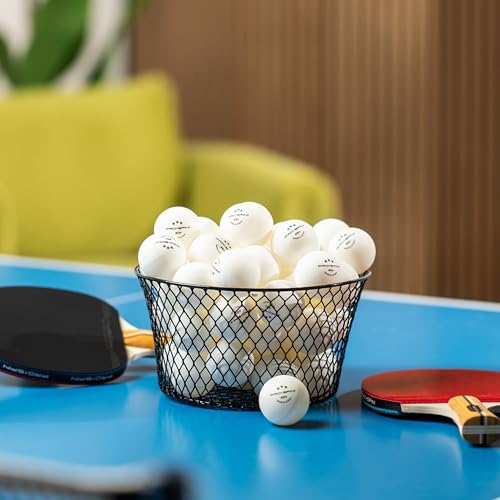 PRO-SPIN High-Performance Ping Pong Balls (12/24/60 Pack Sizes) | White 40+ Table Tennis Balls | Premium ABS Plastic | Professional Quality | Official Size & Weight | Indoor & Outdoor Games