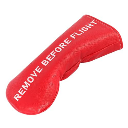 Golf Head Cover with RBF Design for Golf Club - size: for Driver, style: Red