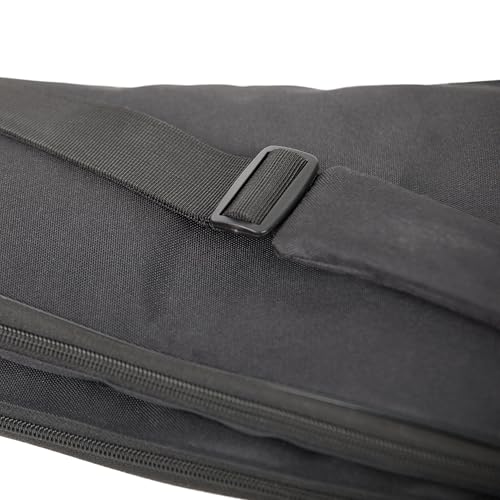 Tennis Bag Lightweight and Padded Tennis Rackets Cover with Adjustable Shoulder Strap - color: Dark Charcoal, size: 28"x11.5"