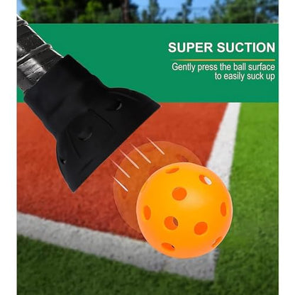 Pickleball Balls Pickers, Pickle Balls Retrievers, Suitable for All Standard Pickleball Paddles Handle Grip