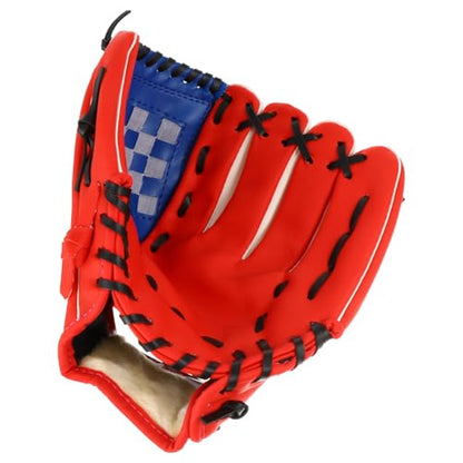 YARNOW Baseball Glove Pu Infielder Glove 11.5 Inch Thickened Pitcher Training Mitt for Youth and Adult Baseball Practice
