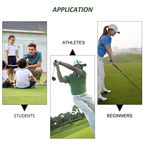 Golf Training Grass Mat - Indoor Golf Putting Mat Artificial Grass - Training Tool for Office - Mini Balls for Indoor Outdoor (30 * 30CM)