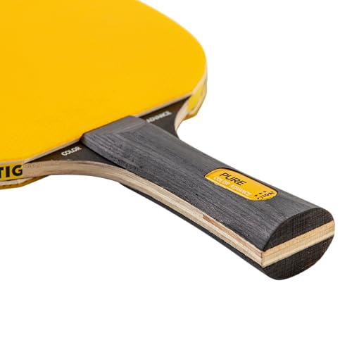 STIGA Pure Color Advance Performance-Level Table Tennis Racket (Yellow) - color: Yellow