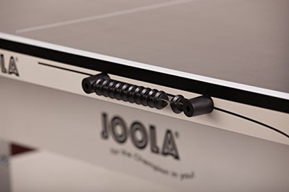 JOOLA Rally TL Professional MDF Indoor Ping Pong Table w/Quick Clamp Table Tennis Net & Post Set - 10 Minute Easy Assembly - Corner Ball Holders - Tournament Quality - Includes Playback Mode - size: 18mm