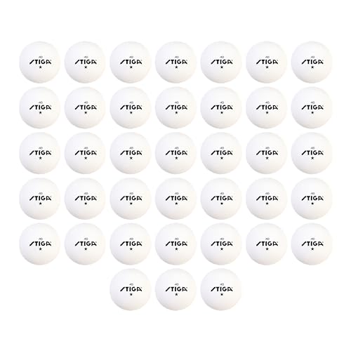 STIGA 1-Star Balls - color: White, size: 38 Pack
