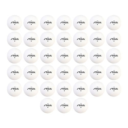 STIGA 1-Star Balls - color: White, size: 38 Pack