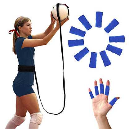 Volleyball Training Equipment Aid Perfect Volleyball Set Solo Practice Serving and Spike Trainer for Beginners & Pro