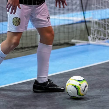 Senda Rio Premium Training Low-Bounce Futsal Ball, Fair Trade Certified - color: Blue/Black, size: 3