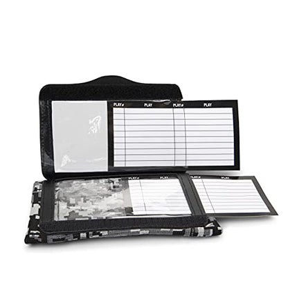 Champro Adult Quarterback Playbook Triple (AF50B) - color: Camo Black, size: Adult