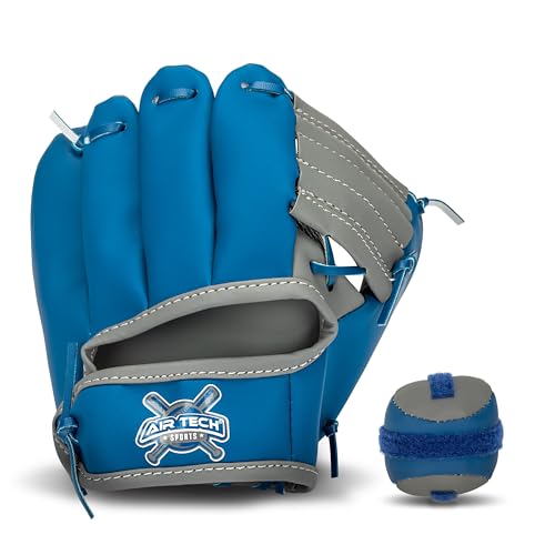 Franklin Sports Toy Baseball Glove - color: Grey/Navy