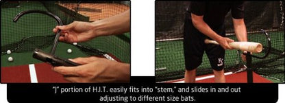 - Hands Inside Trainer Baseball Softball Hitting Trainer Training Aid Batting Tee Attachment - Made in USA