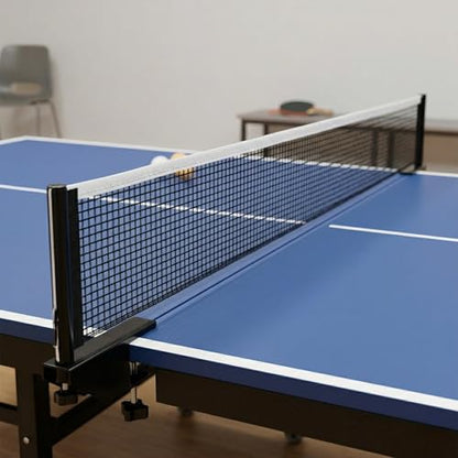 1PCS Table Tennis Net Replacement, Black PingPong Net Nylon Pingpong Net for Indoor Outdoor School Gym (70.8" x 5.9")