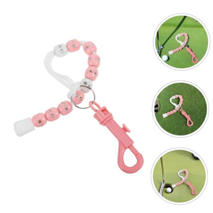 SUPVOX 1Pair Durable Golf Score Counters Beaded Stroke Trackers for Effortless Scoring Competitions and Practice Sessions Lightweight and Portable Golf Accessories