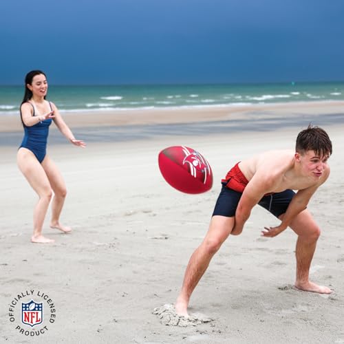 BigMouth 18” Inflatable Pool Football Officially Licensed NFL Fan Gear Merchandise Beach Ball Games for Adults and Teens - style: Tampa Bay Buccaneers