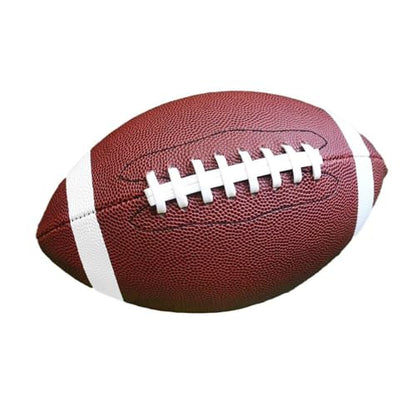 American Football, Soft Training Football, Rugby Ball with Inflator Pump for Games Training Leisure Games - size: 69.5cm to 71.5cm