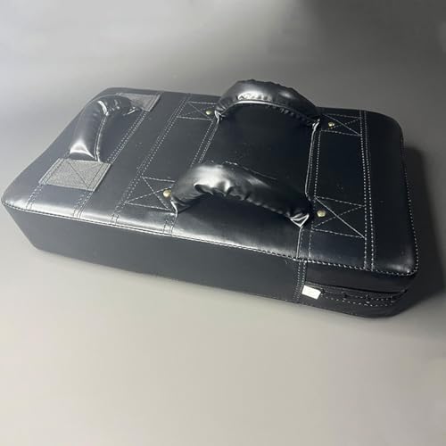 Basketball Blocking Pad Lightweight Portable Confrontation Board Kick Dribbling Training with PU Leather Padded Guard Suitable for Teams - size: Medium
