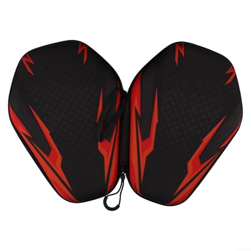 EVA Hard Shell Table Tennis Racket Bag, Dust-proof Pingpong Paddle Protective Case Storage Bag, Portable - color: PB005-B model